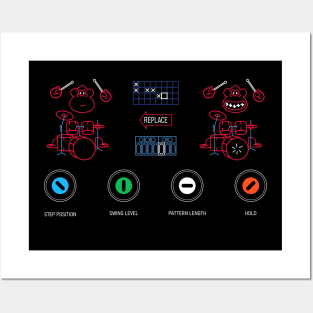 Synthesizer Screen: Sequencer Posters and Art